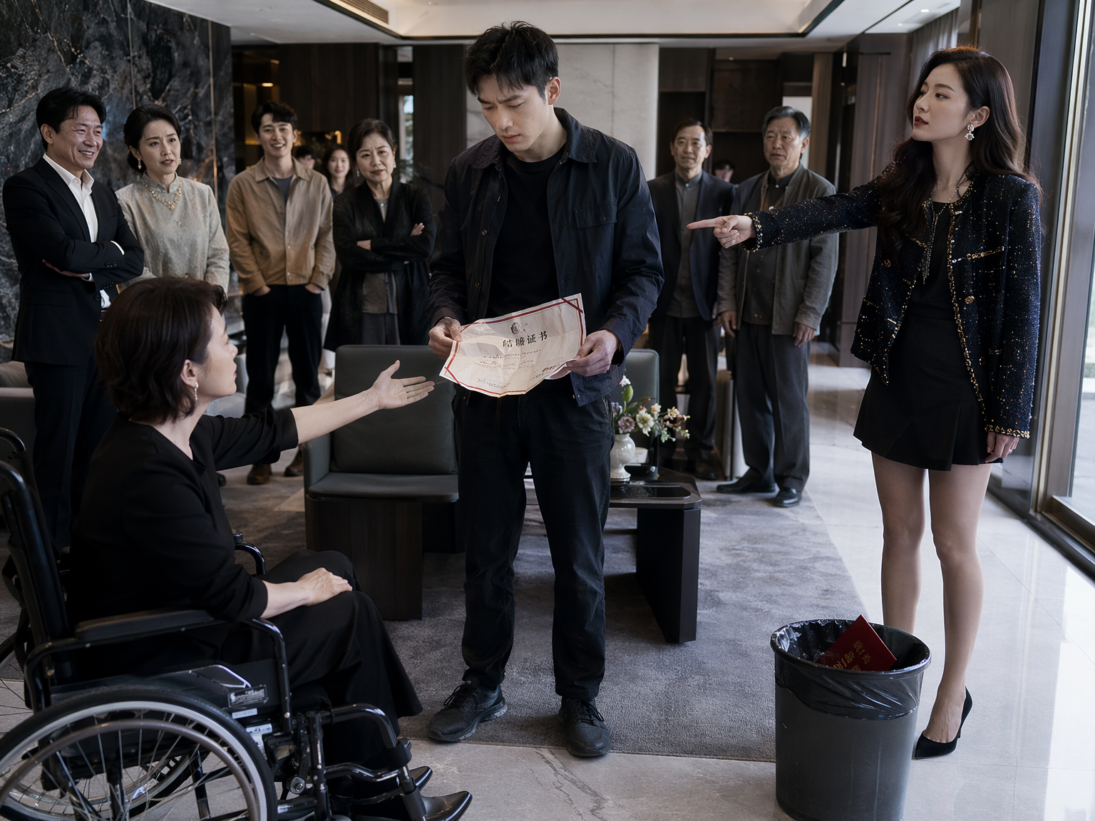 下山娶青梅被当众撕婚书，我转身娶了她残疾堂姐