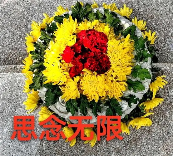 清明雨上，烟雨袅袅，一束鲜花寄故人。#清明节##清明思故人# 
