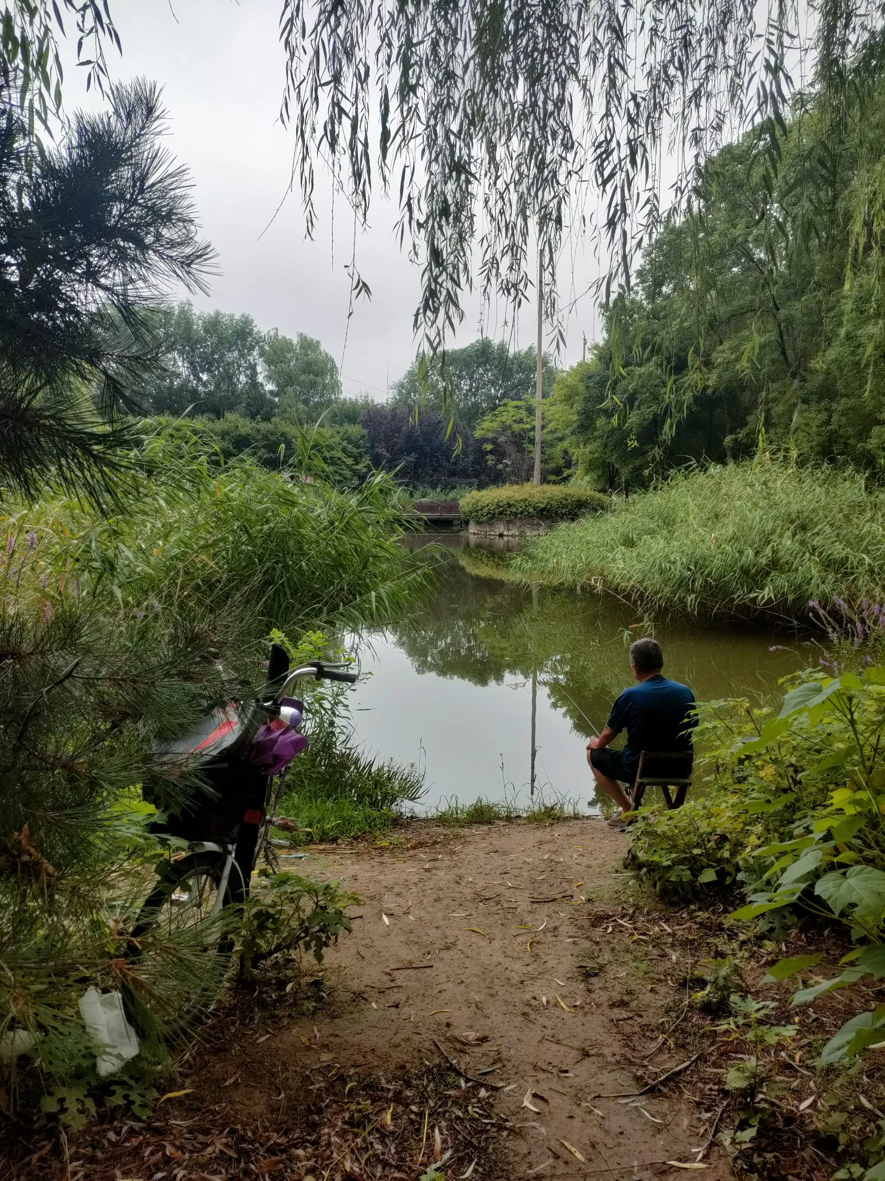 在很多周围人的眼里，钓鱼人简直就是疯子。冬天不畏严寒，夏天不惧酷暑，户外温度低到