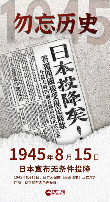 79年前的今天，日本宣布无条件投降。#日本战败投降79周年#致敬先辈不屈的抗争！