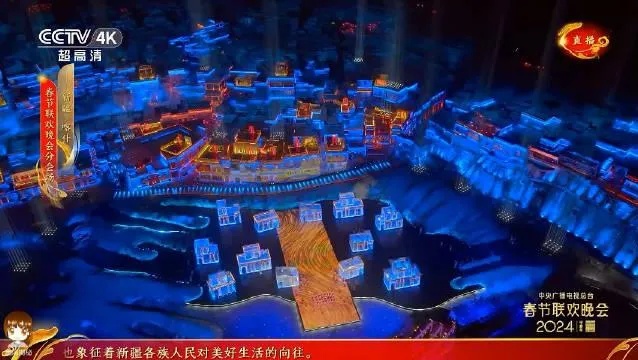 迪丽热巴春晚摔骨裂#好心疼迪丽热巴！从当时的表现看完全看不出来迪丽热巴有摔倒，可