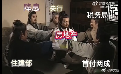 今天的房地产，大概就是图一的样子 ​