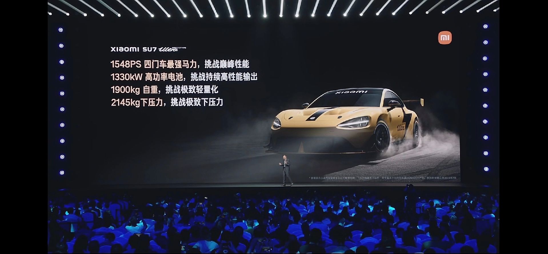 当小米su7加上了Ultra。#雷军年度演讲