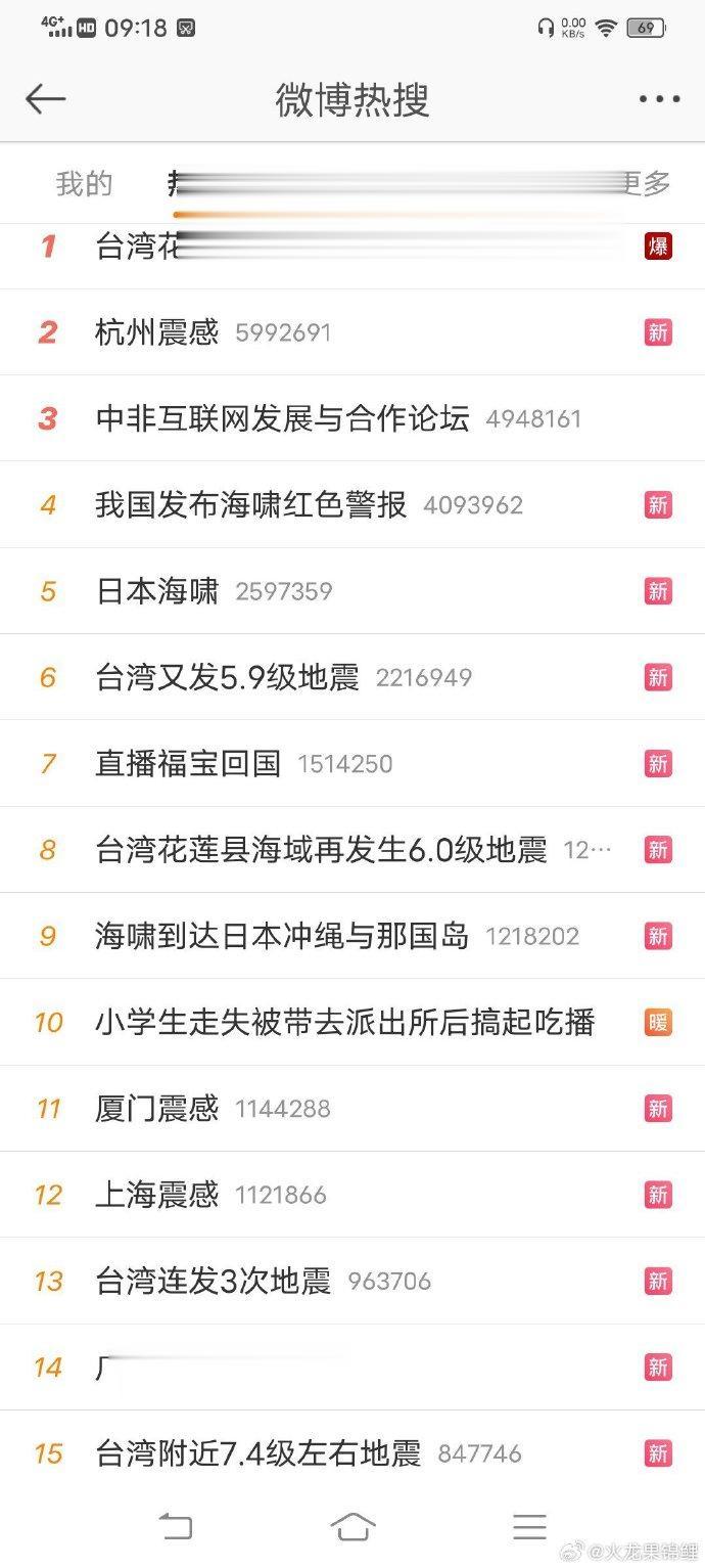 太恐怖了，居然是级数这么高的地震，怪不得广州震感明显