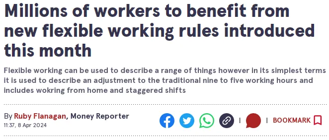 官宣：英国全面实行弹性工作制！1.英国理念超前，却没有什么实际生产力，经济想好起