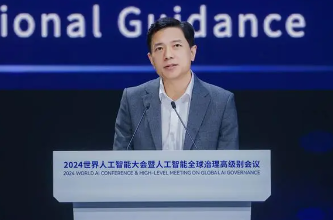 7月4日消息，在今日举行的2024世界人工智能大会期间，百度创始人、董事长兼首席