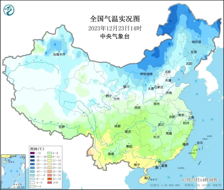 这波低温冰冻终于要熬出头了！明后天最高气温10℃线向北快速推进！