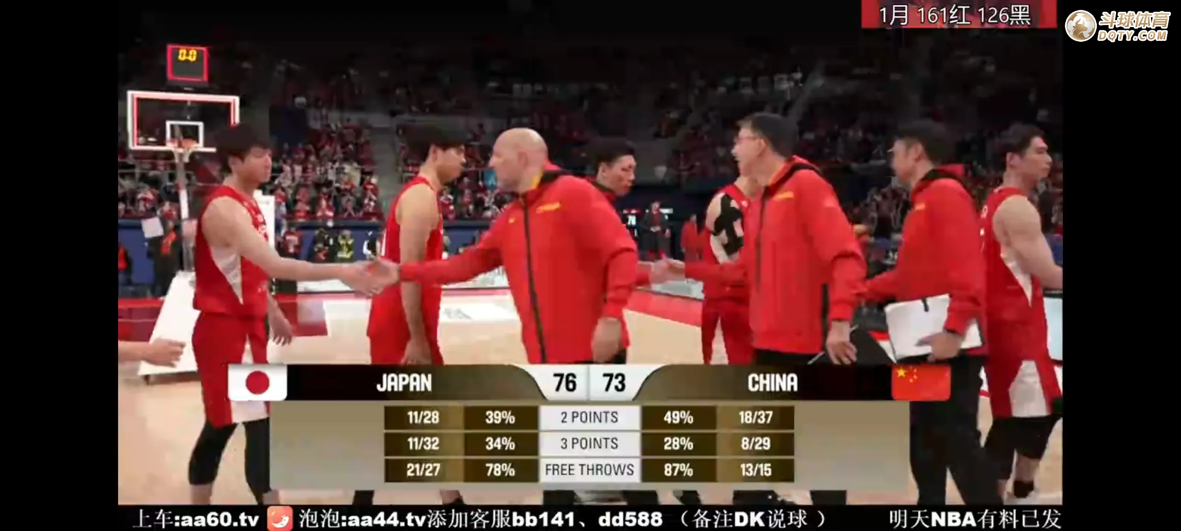 中国男篮73:76日本男篮，亚洲杯预选赛负于日本队！中国男篮亚洲杯几十年不负日本