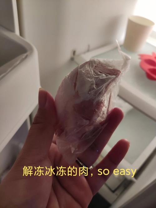 我建议大家把肉放冷冻的时间一般不要超过三个月。超过这个时间，肉的质量可能会下降，