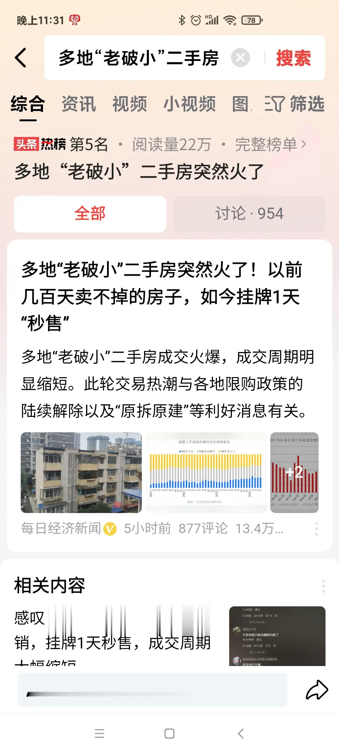 多地“老破小”二手房突然火了？火在哪？火的理由？新房都卖不出去？“老破小”会好卖