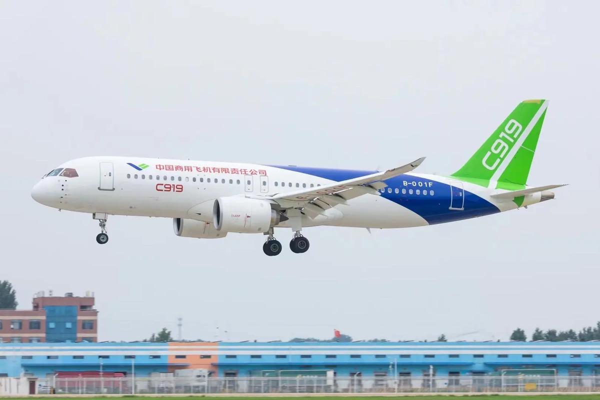 c919飞机先进，性能好，中国骄傲。