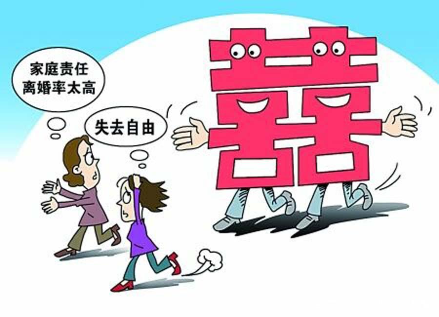 年轻人可能受到社会、家庭压力，导致对婚姻的焦虑和婚姻的选择受到限制。