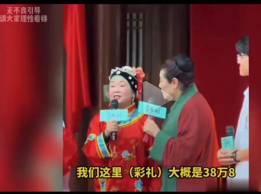 王婆作客江西，节目中说道38.8万彩礼，是不是有点忒高了，彩礼不是扶贫，应该是婆