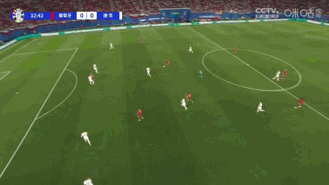 #C罗脚后跟妙传#这球传的绝了！！！罗哥秀起来了！！！#葡萄牙vs捷克#