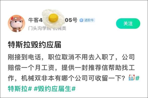 特斯拉违约，应届生维权！