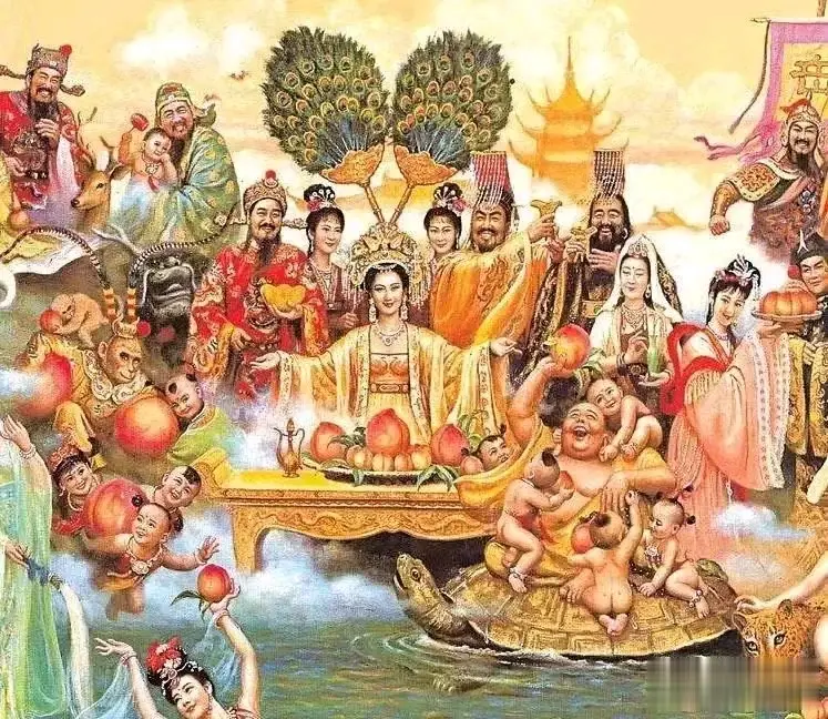 #三月三#三月三，上巳节，中华传统民俗重要的一天，华夏人文始祖轩辕黄帝诞辰；西王