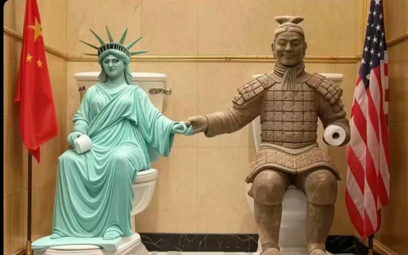 这是网络一个大梗，一起来lashi。
