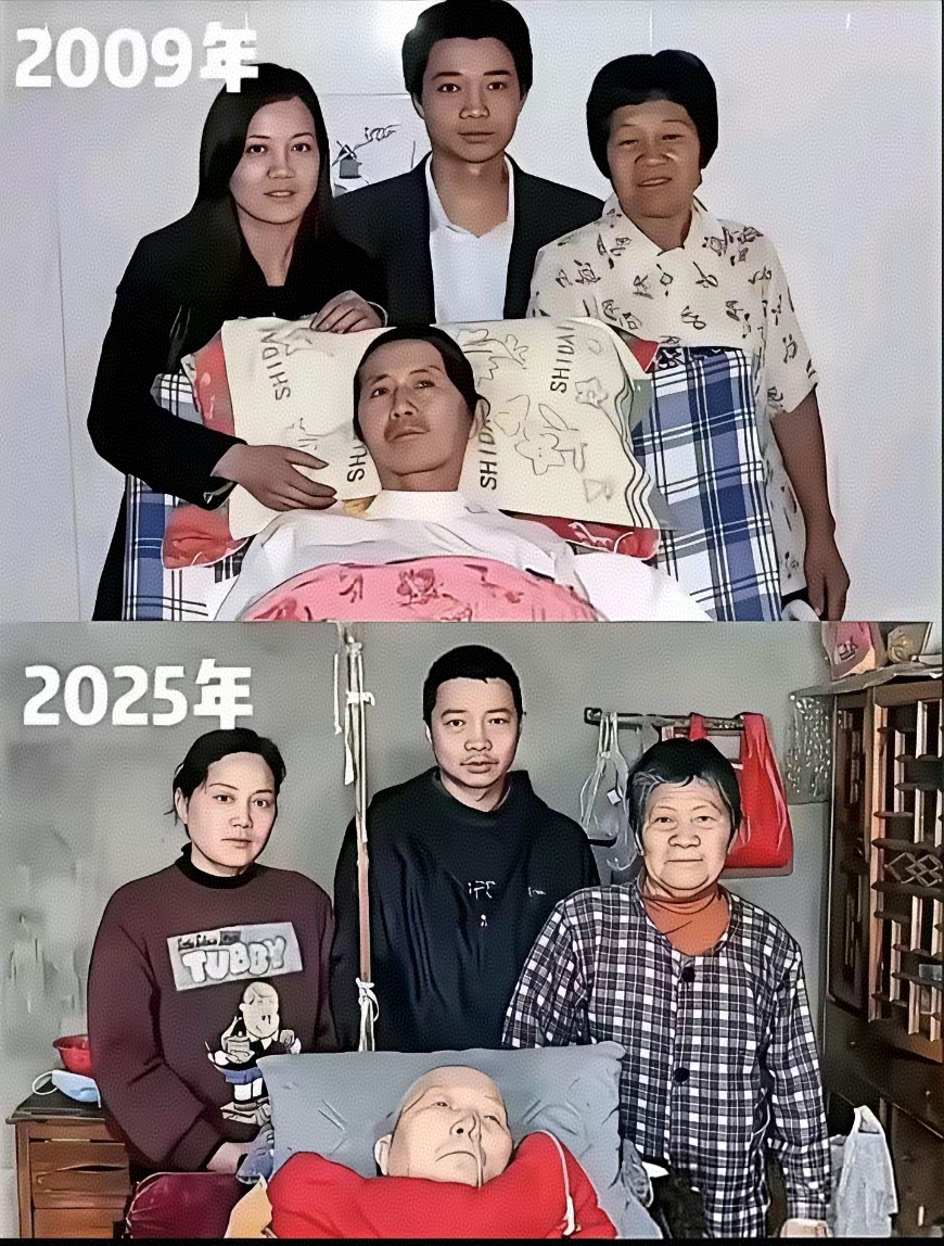 照顾病人16年，也被病人拖累16年，但有人在，这个家才不会散。