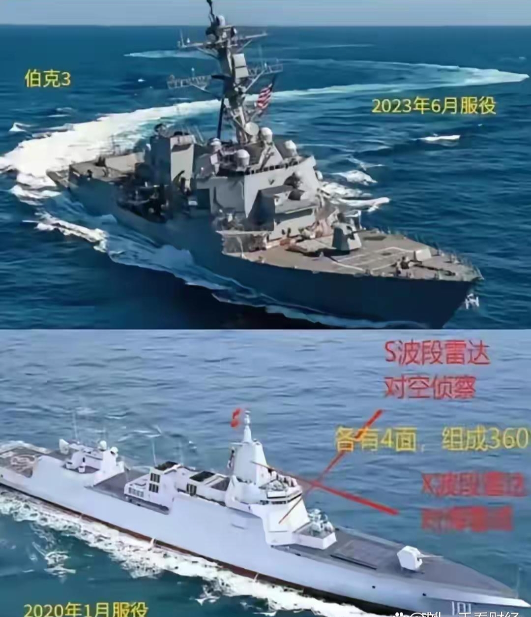 为什么只有中国能制造055这样的装备呢？难道美国制造不出来吗？现在回头看，答案很明显：

1.很简单，当年055追击美航母舰队，双方肯定很使用除了热战以外的其它对抗——电子战。美航母舰队会起飞沉默大黄