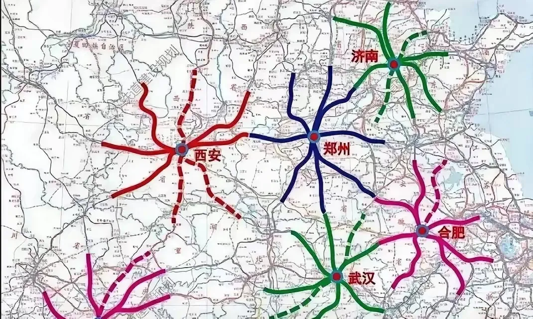 中国六大交通枢纽城市。