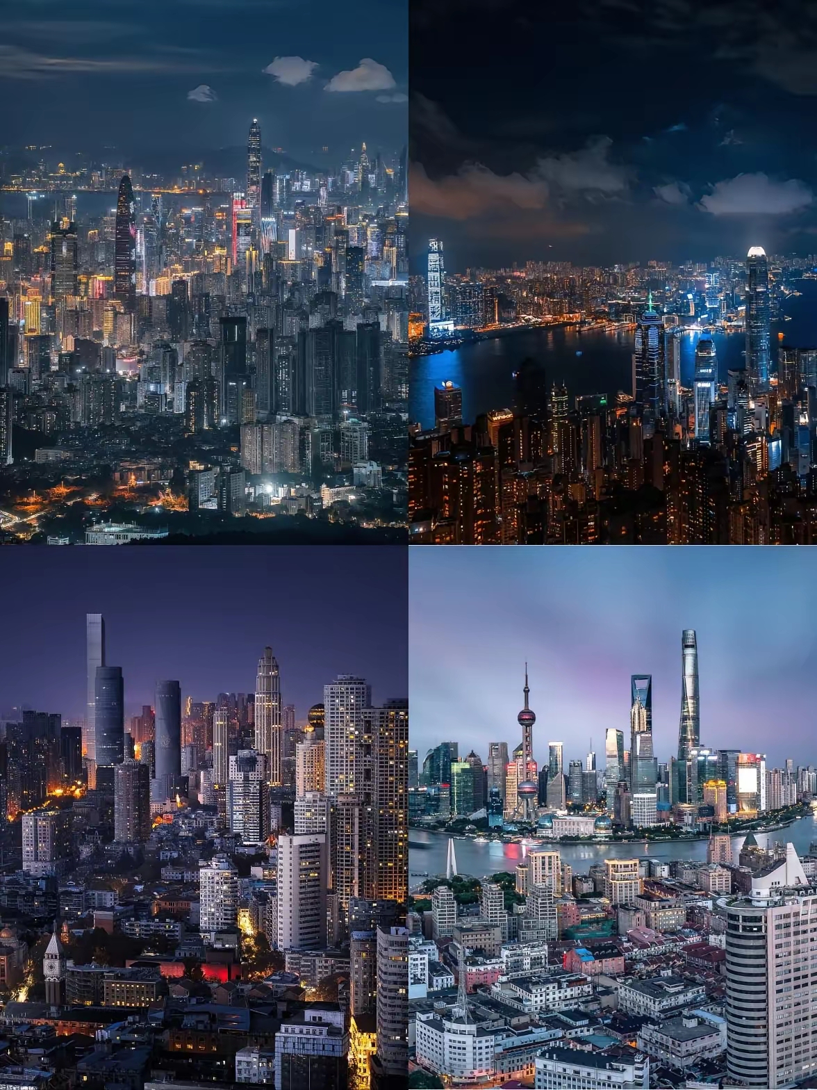 我国200米以上高楼数量最多的四座城市
深圳296座
 香港115座
武汉113座
上海83座