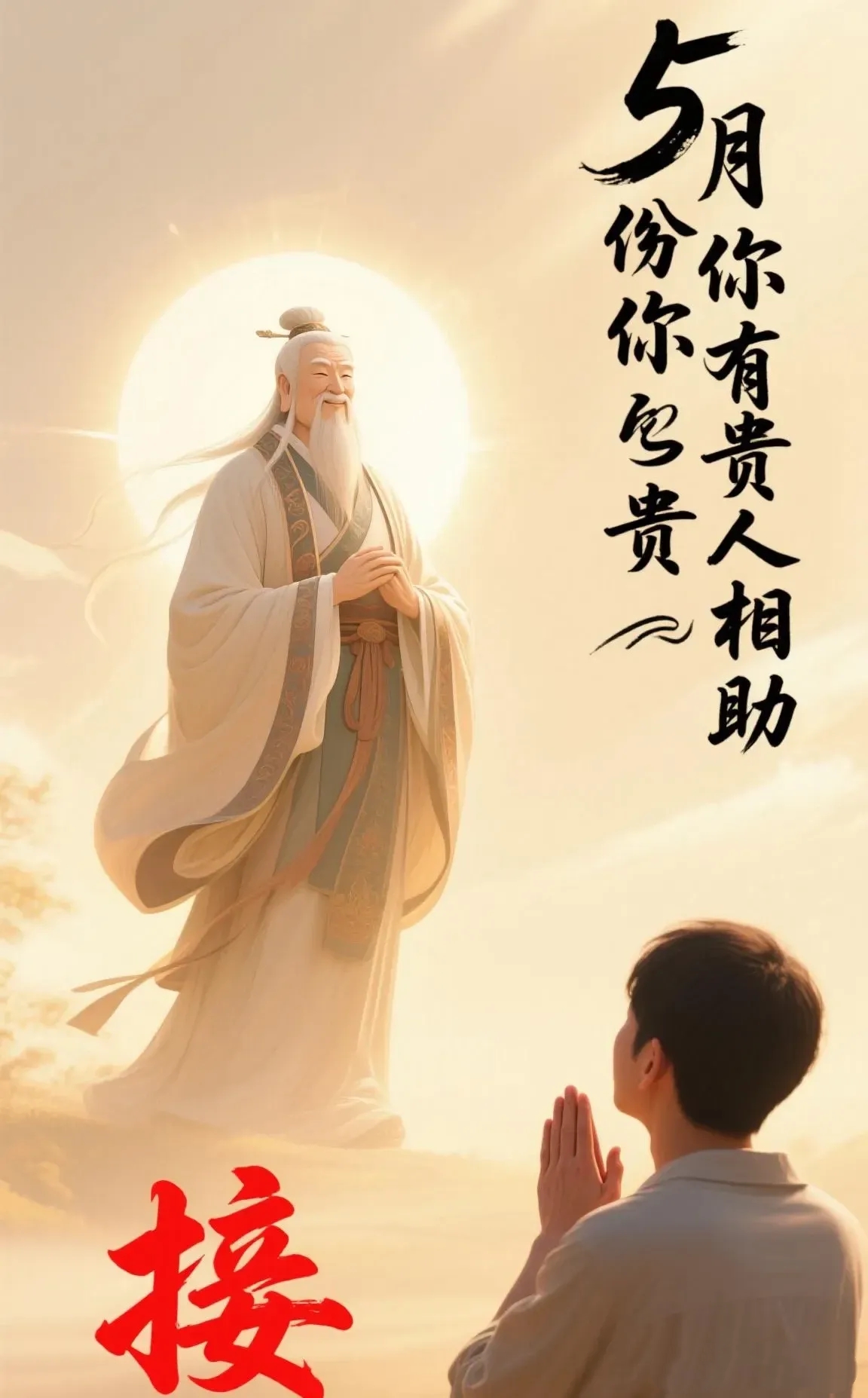 好消息！刷到这条的朋友有福了！

有人在背后帮你说好话！听内部消息说，

5月份升职加薪名单里就有你！

赶紧在评论区留句“接住了”，

把这份好运牢牢抓住！