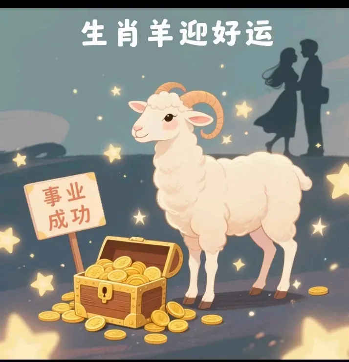 生肖羊的朋友们，
以后睡觉都要笑醒啦！从今天开始，你要记住，你将要发达起来了哦！好运如同潮水般涌来，财富、事业、爱情都将顺遂美满。别犹豫，快接住这份好运，不然它可就走了哦！