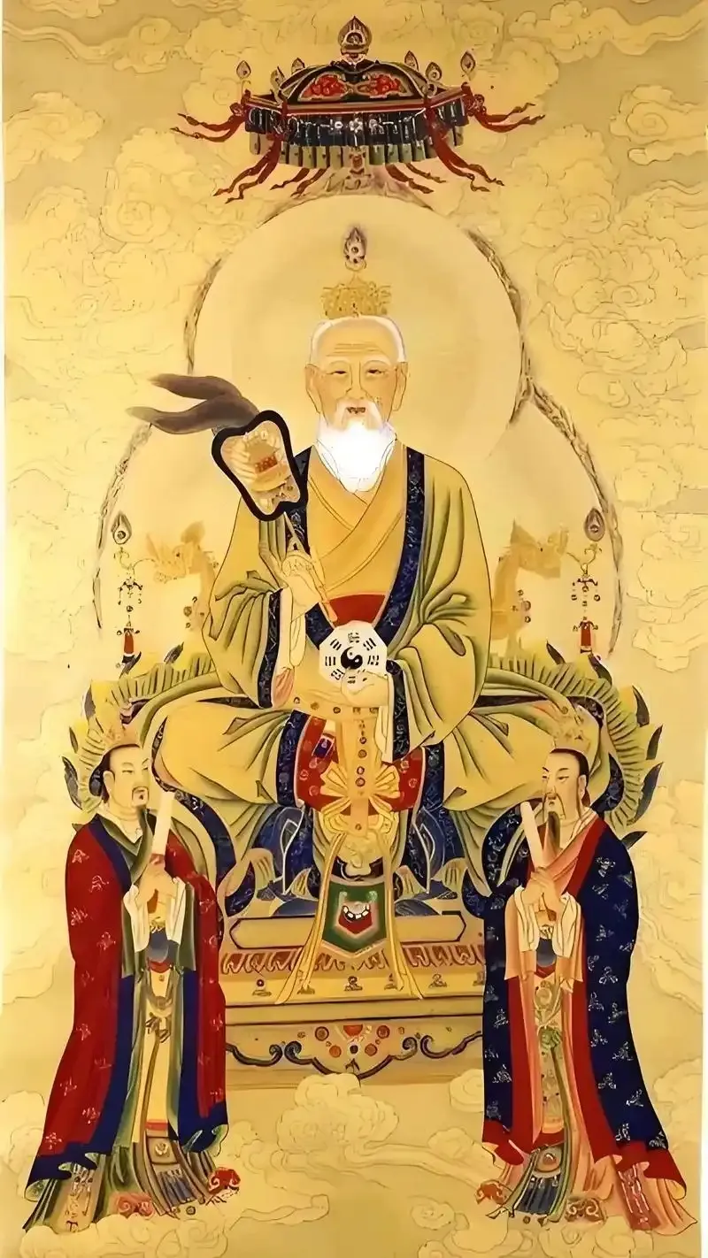 老君降祥瑞，紫气护周身。愿你身康体健百病消，心定神宁万事安，所行皆顺遂，福慧自绵长。
仰祈老君慈悲佑，驱邪避晦霉运散，吉星高照贵人伴。事业通达步青云，阖家和睦享安康，岁岁年年皆安然。
老君福光耀，赐你
