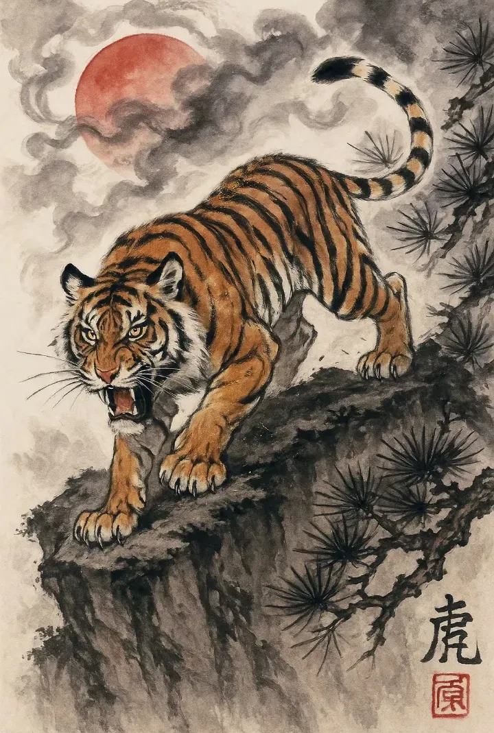 第一名：虎
厉害呀，23号后天一过，想赶都赶不上咯！
老虎向来是说干就干的性子，现在不卯足劲儿往前冲，难道等别人把机会都抢光了，自己再懊恼拍大腿？
不管是冲业绩、学新招，还是拓展人脉，这会儿就得拿出猛
