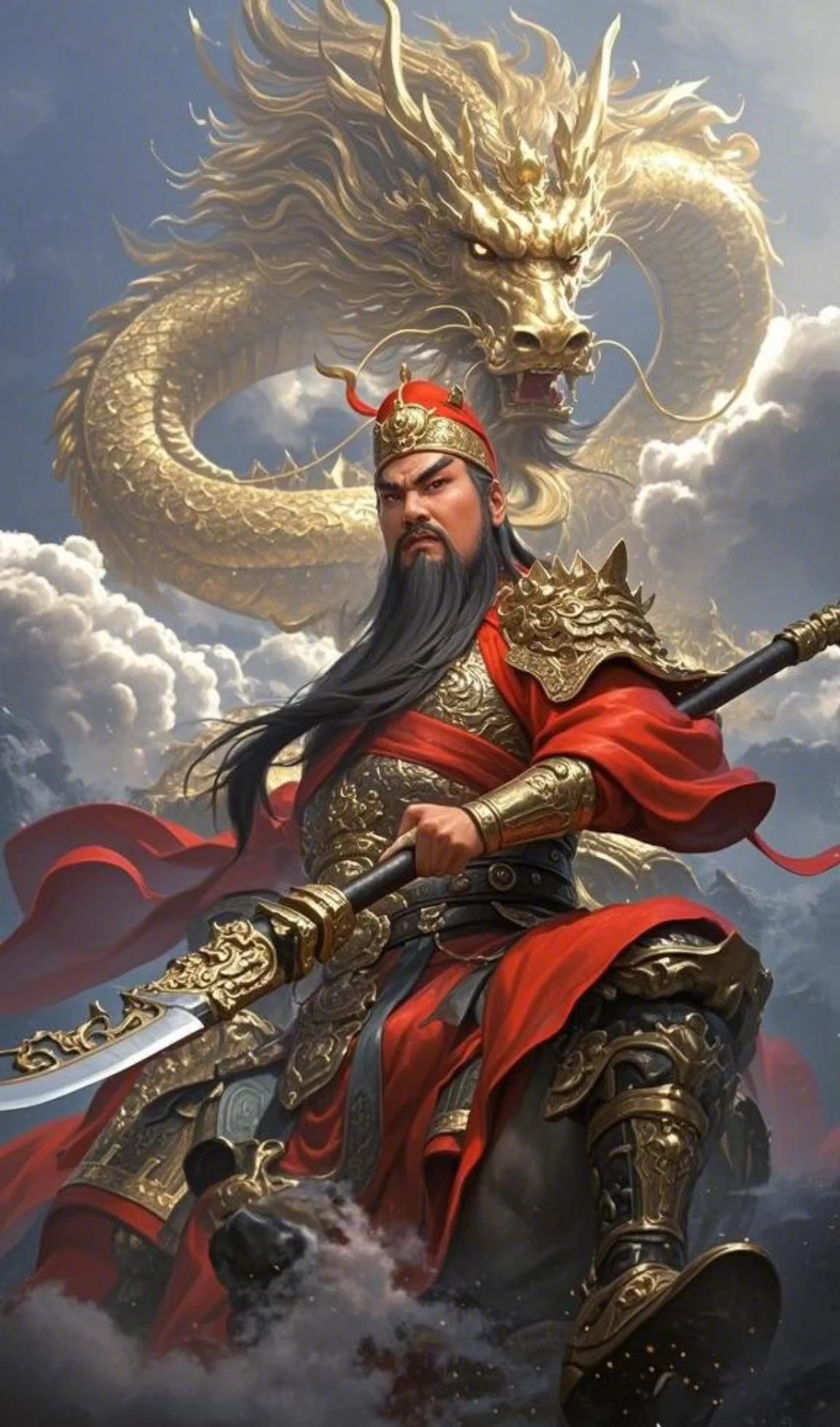 从今往后，晦暗消散！
那些绊你脚步、扰你安宁的宵小，
已被忠义关二爷的青龙偃月刀悉数荡平！
前路坦荡，只管大步向前，愿顺遂常伴！🙏🙏🙏