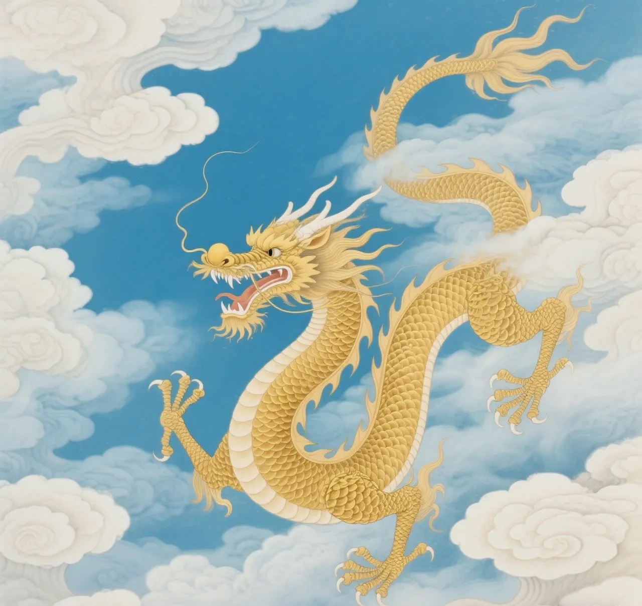 我觉得属龙的命真挺好，
我就是七六年的龙，
更巧的是，老伴和闺女也都属龙，一家子三条龙，日子过得旺腾腾的。
我总念叨，自己真是被生活偏爱的人，满心都是感激。
爸妈身体硬朗得很，每天晨练、下棋、种菜，把