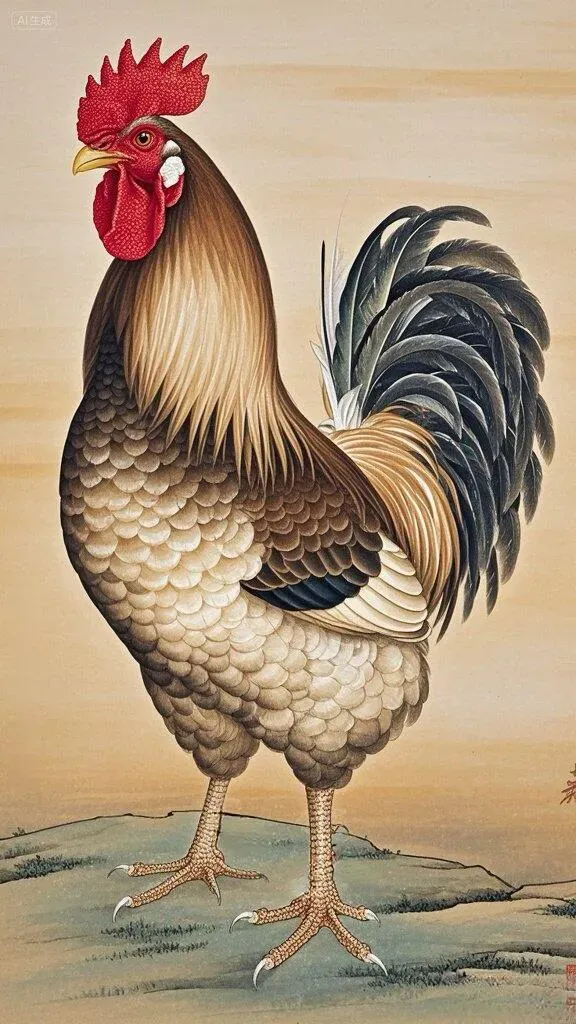 榜首：酉鸡🐔
鸡：细致与实在，是刻在性子上的特点。那些眼里揉不得沙子的认真，那些帮人搭把手不偷懒的实在，本身就挺让人待见。
 
偶尔不用总想着“顾全所有”，就像打鸣的公鸡也有眯眼歇着的时候，别把自己