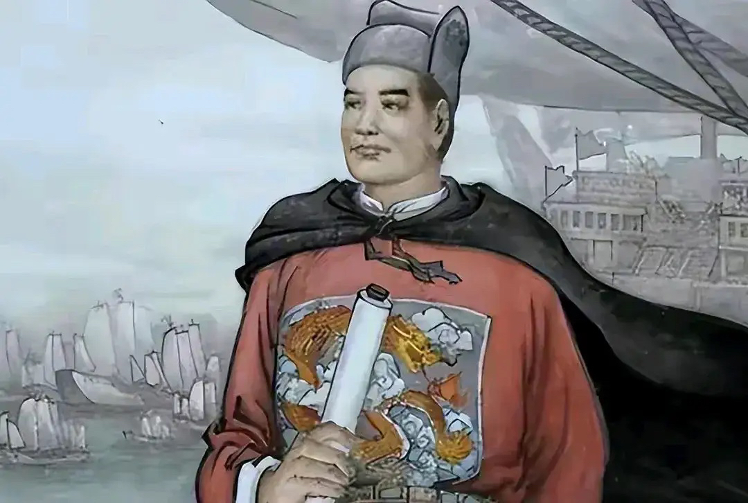 朱棣为什么会选一个太监去下西洋？他不怕被东南亚国家笑话吗？

你以为的郑和娘儿们唧唧的一个死太监，领着商队去南洋做买卖，到处遭人冷落，四处寻求接纳，唯唯诺诺，低声下气！

而东南亚人眼中的郑和，身长八