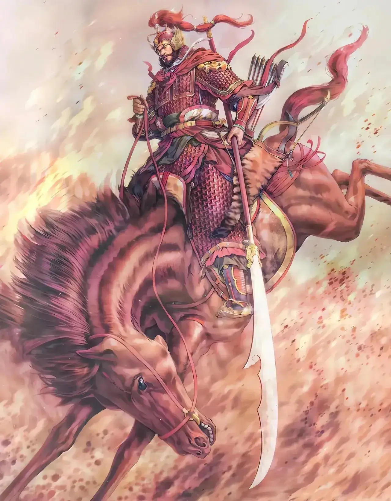 大唐名将、荡平安史之乱的先锋、胡人称之为神通大将、陌刀将、唐军第一悍将：

1.陕西京兆高陵人，身高七尺、勇力绝伦，善舞陌刀，性植操沉厚，秉心忠烈，怀干时之勇略，有戡难之远谋；

2.从小兵做起，因勇