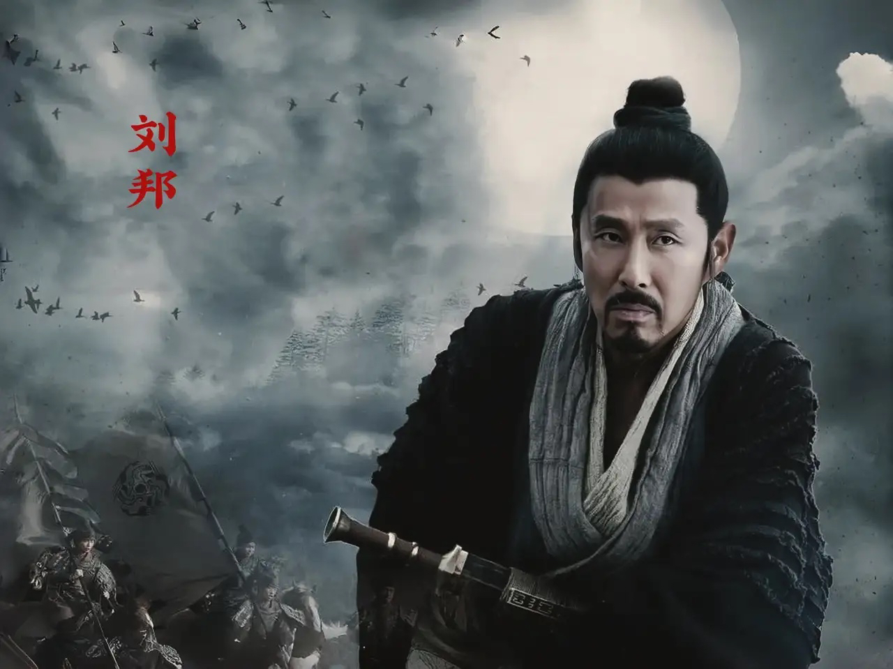 刘邦这人，最大的本事不是能打，而是脑子转得快。  

别人打仗靠蛮力，他打仗靠悟性，项羽横扫千军，他打不过就认怂，该跑就跑，该求饶就求饶，绝不硬撑，等项羽一松懈，他立马翻脸不认人，联合韩信、彭越围剿，