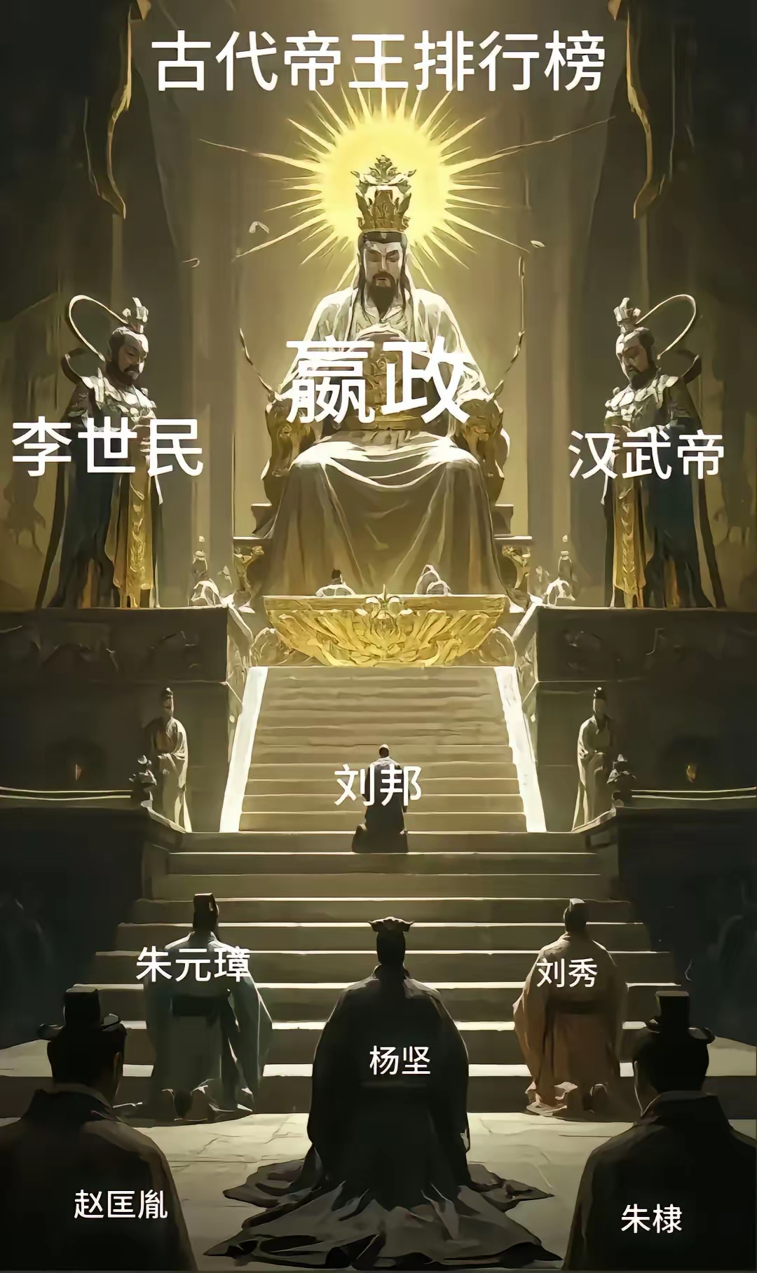 朱元璋的历史地位，能不能高过刘邦？

刘邦的贡献就是，当大一统风雨飘摇的时候，他统一了天下，建立了延续四百年的东西汉。

没有刘邦，大一统可能就没了……

项羽赢了，就是继续分封。

多少年之后，秦朝