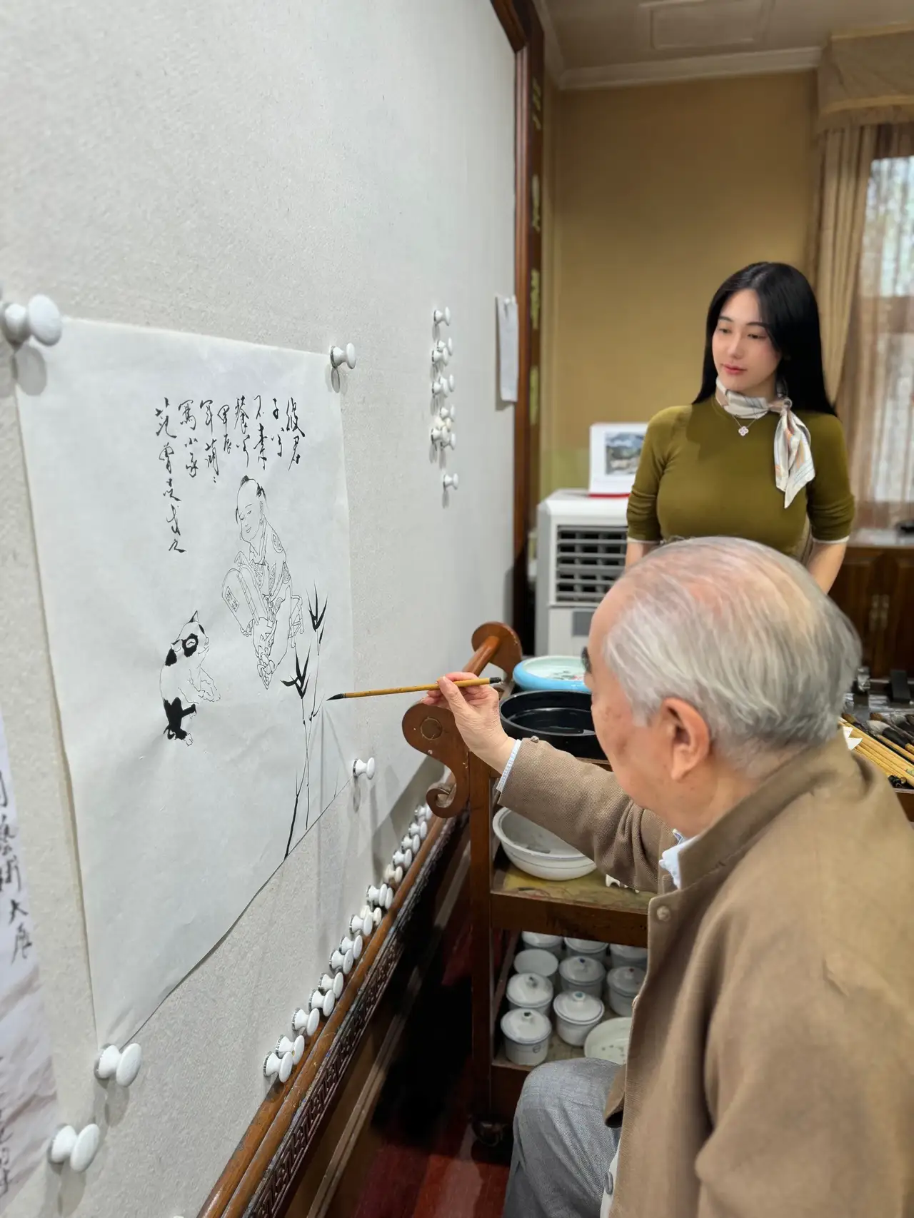 祝范老先生和徐萌女士喜结连理，早生贵子。
自古才子爱佳人，范增徐萌真是郎才女貌，让人羡慕，果然男人至死是少。
书法的魅力，令人陶醉。#晒出书法的魅力# #书法之美何在？# #晒晒你的书法# #点滴书法