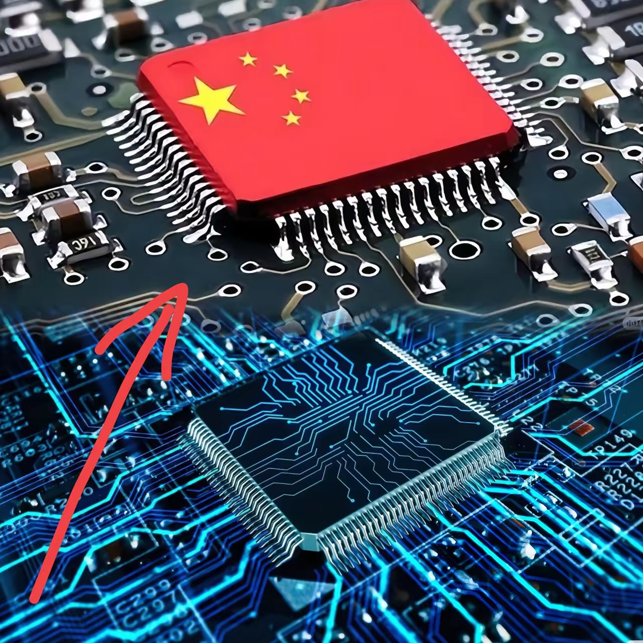 特讯！特讯！
中国成功了！
当美国还在用光刻机“封印”全球芯片产业时，中国直接掀桌——全球首款二维半导体芯片“无J”横空出世，12nm工艺却仅用5900个晶体管，能耗砍到对手三分之一，成本直接砍到脚踝