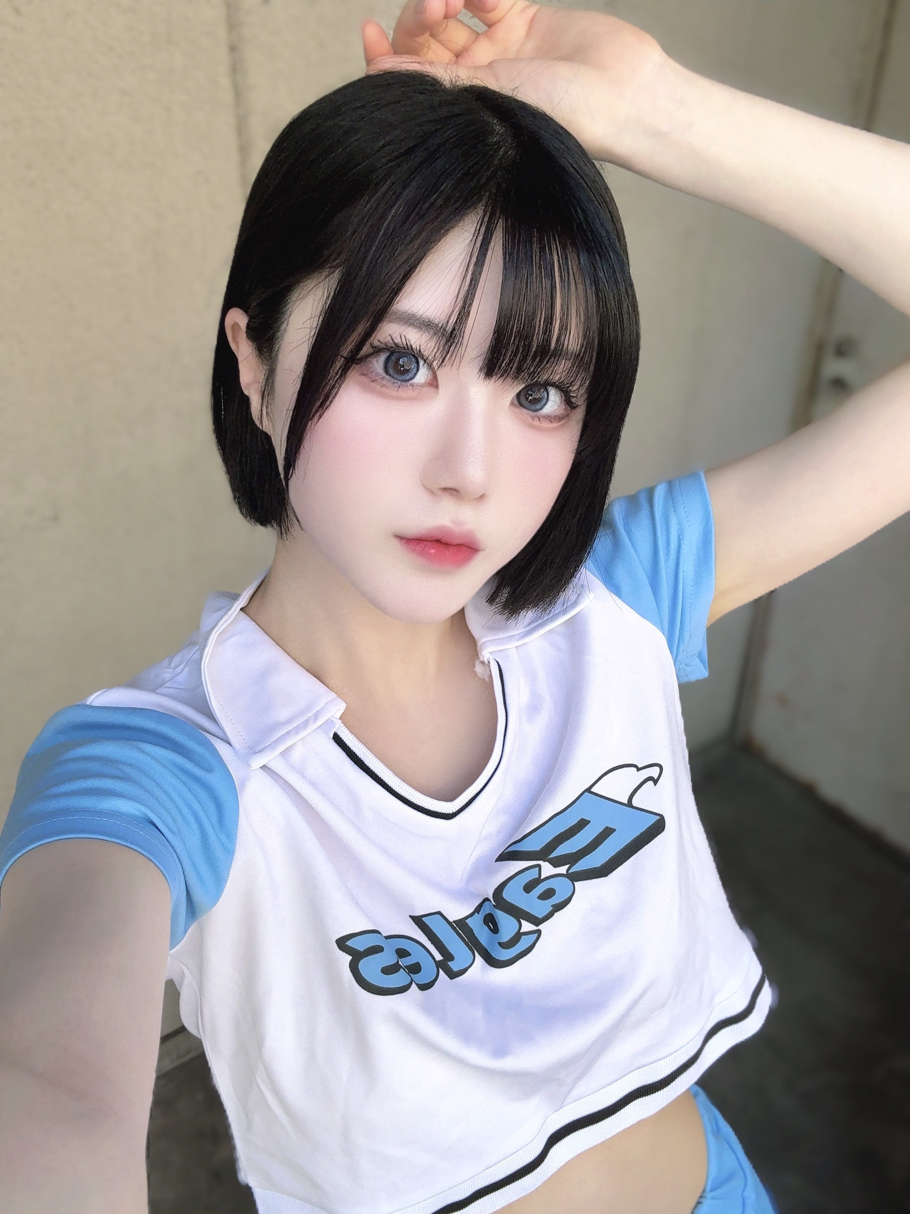 今天cosplay一下篮球宝贝