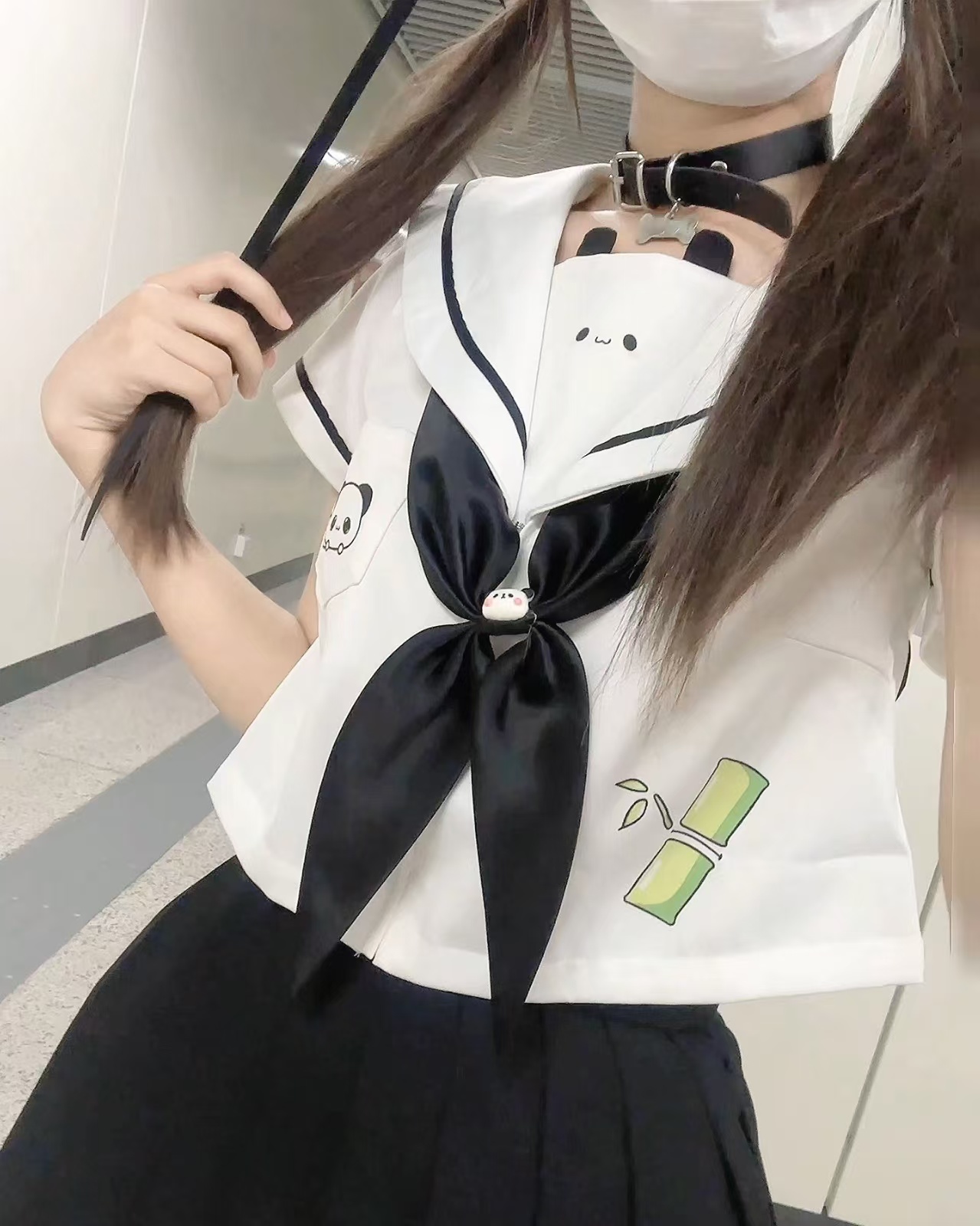 纪念16岁的我第一次穿jk，满分100能打多少分？