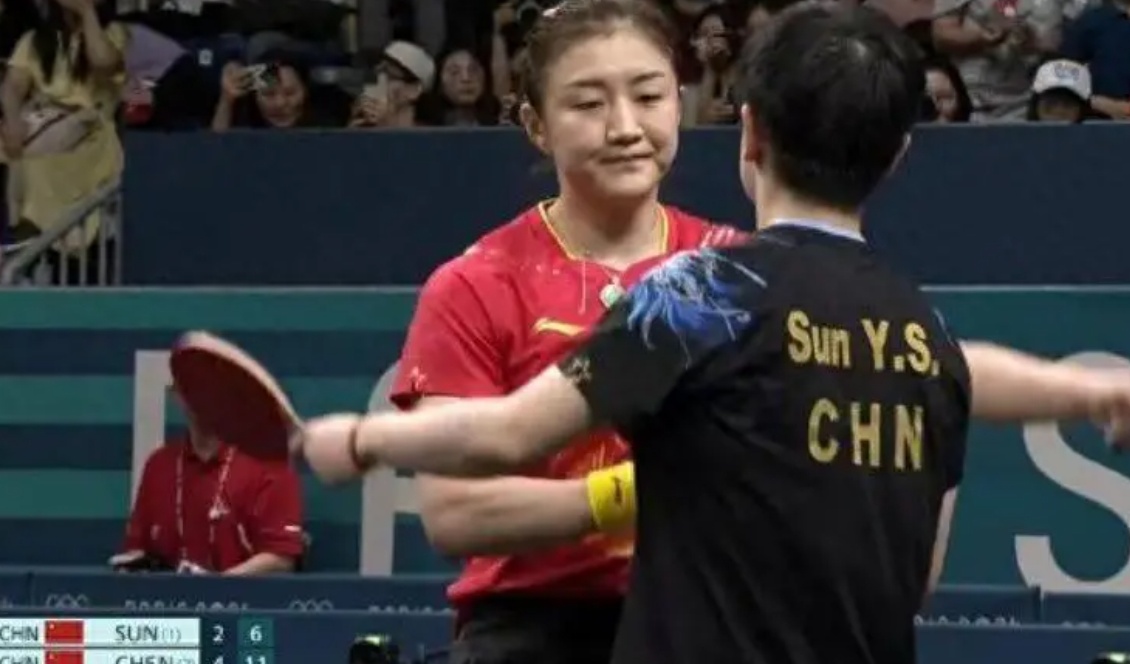 巴黎奥运会已近尾声，在女子乒乓球单打决赛中，陈梦与孙颖莎为观众呈现精彩对决，陈梦