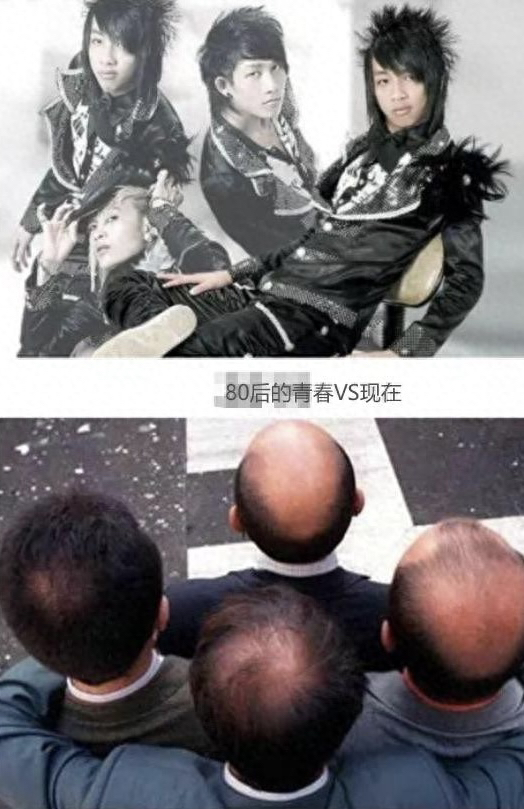 时间的力量到底有多么的强大和恐怖？无情！好残忍！
第一张：80后的小伙伴们，你们的头发还在吗？
第二张：一对夫妻在结婚40年之后，再一次重现了当初刚结婚度蜜月时的场景，或许这就是爱情的样子吧？
第三张