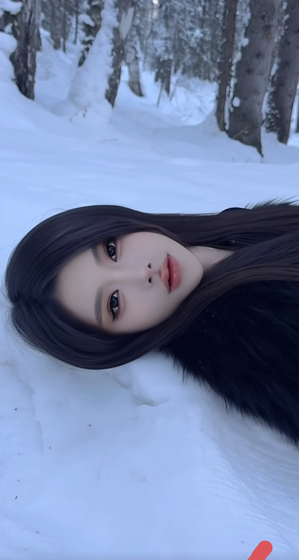 这要是在冰天雪地过夜吗