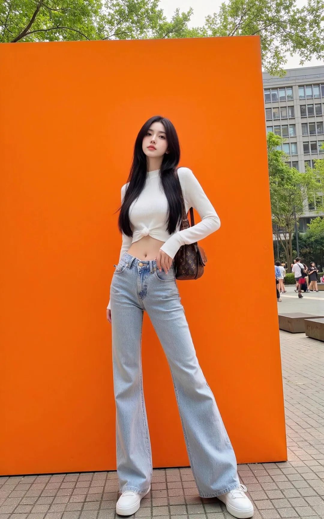 赏析美好第1491篇～靓丽牛仔裤