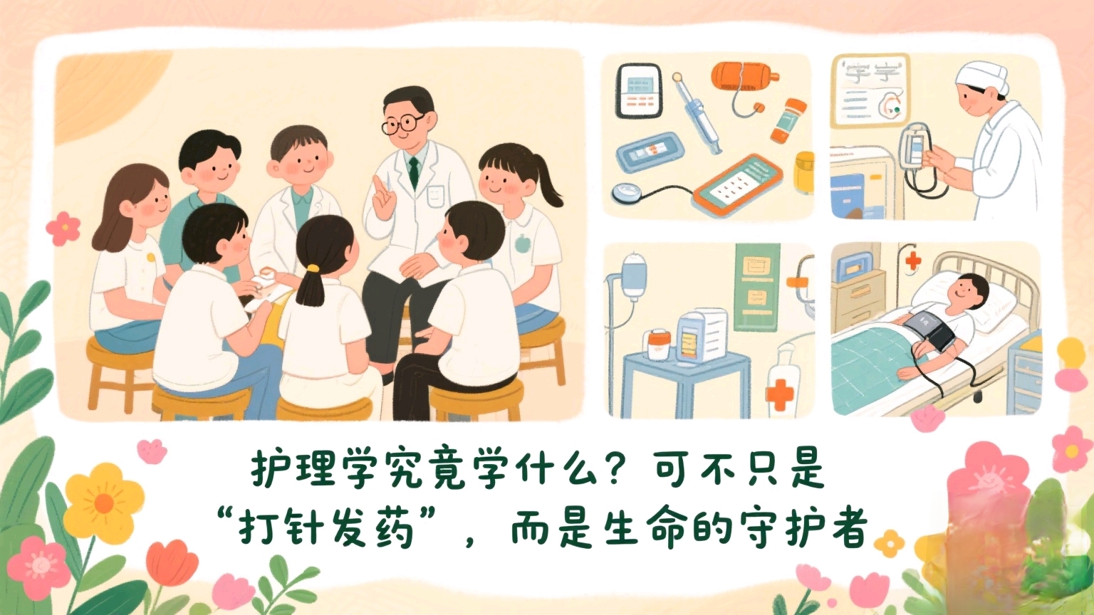 护理学究竟学什么？可不只是 “打针发药”，而是系统的生命守护者

好多人对护理学都存在误解，觉得它不过就是些简单的医疗操作罢了。但实际上呢，护理学可是一门综合性很强的学科，要掌握医学、人文、管理等多个