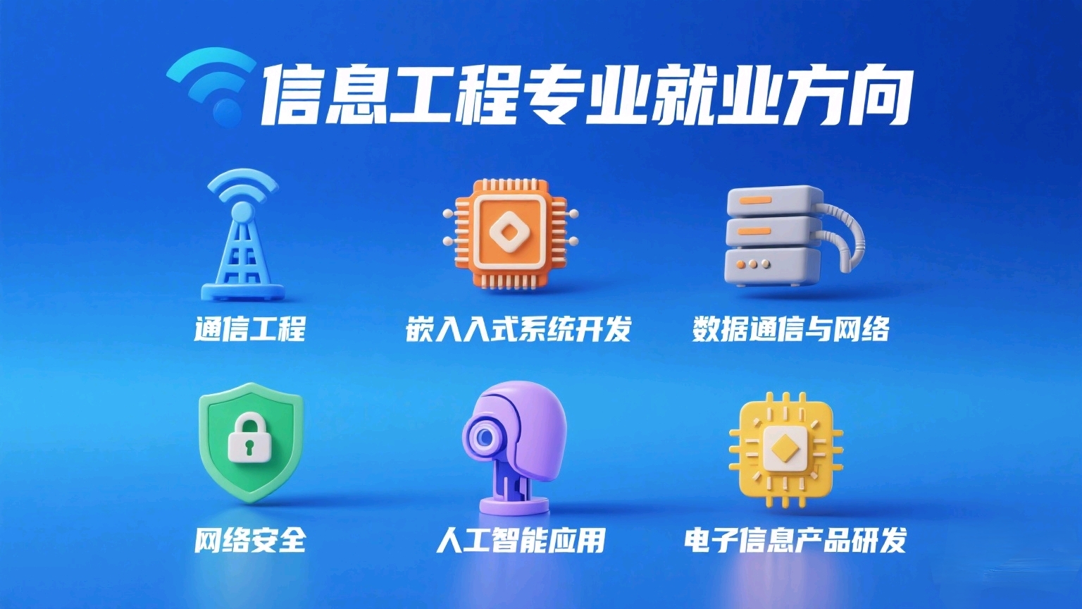 信息工程专业，是传说中的“万金油”专业吗？它的就业方向竟然如此广泛，你准备好选择自己的职业赛道了吗？
首先，通信领域是信息工程专业的传统强项，从5G到未来的6G，网络规划、基站搭建、运营商技术岗等岗位
