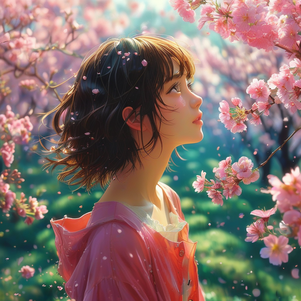 一袭红晕，轻染芳华，那如花瓣般的脸颊，绽放着内心深处最真挚的情感。在这纷繁复杂的世界里，真话往往被掩盖在利益的尘埃之下，难以寻觅。而女子脸红的那一刹那，却如同一股清泉，洗净世间铅华，还原了人性中最纯粹