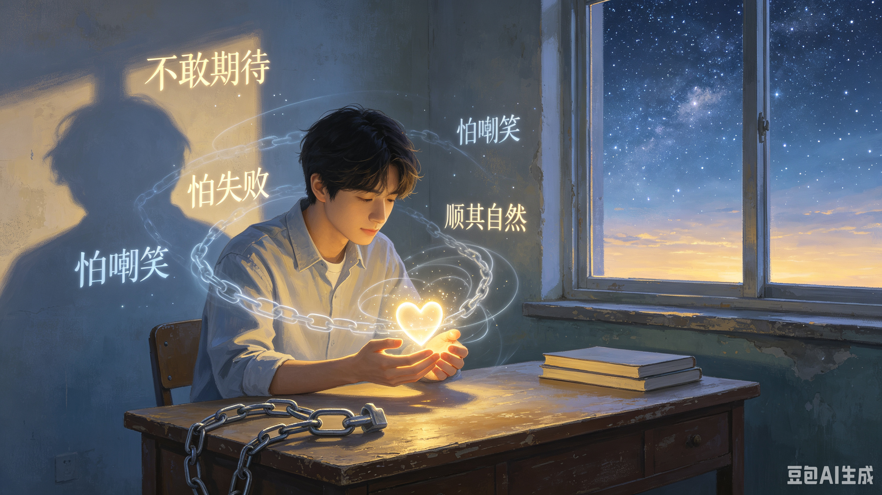 什么都不敢想的活着，最是疲惫
人这一生，真正让人身心俱疲的，从来不是生活的奔波劳碌，而是困住自己的怯懦。很多人活得很累，不是肩上担子太重，而是心里不敢想、不敢盼、不敢期待。我们亲手禁锢自己的思绪，熄灭