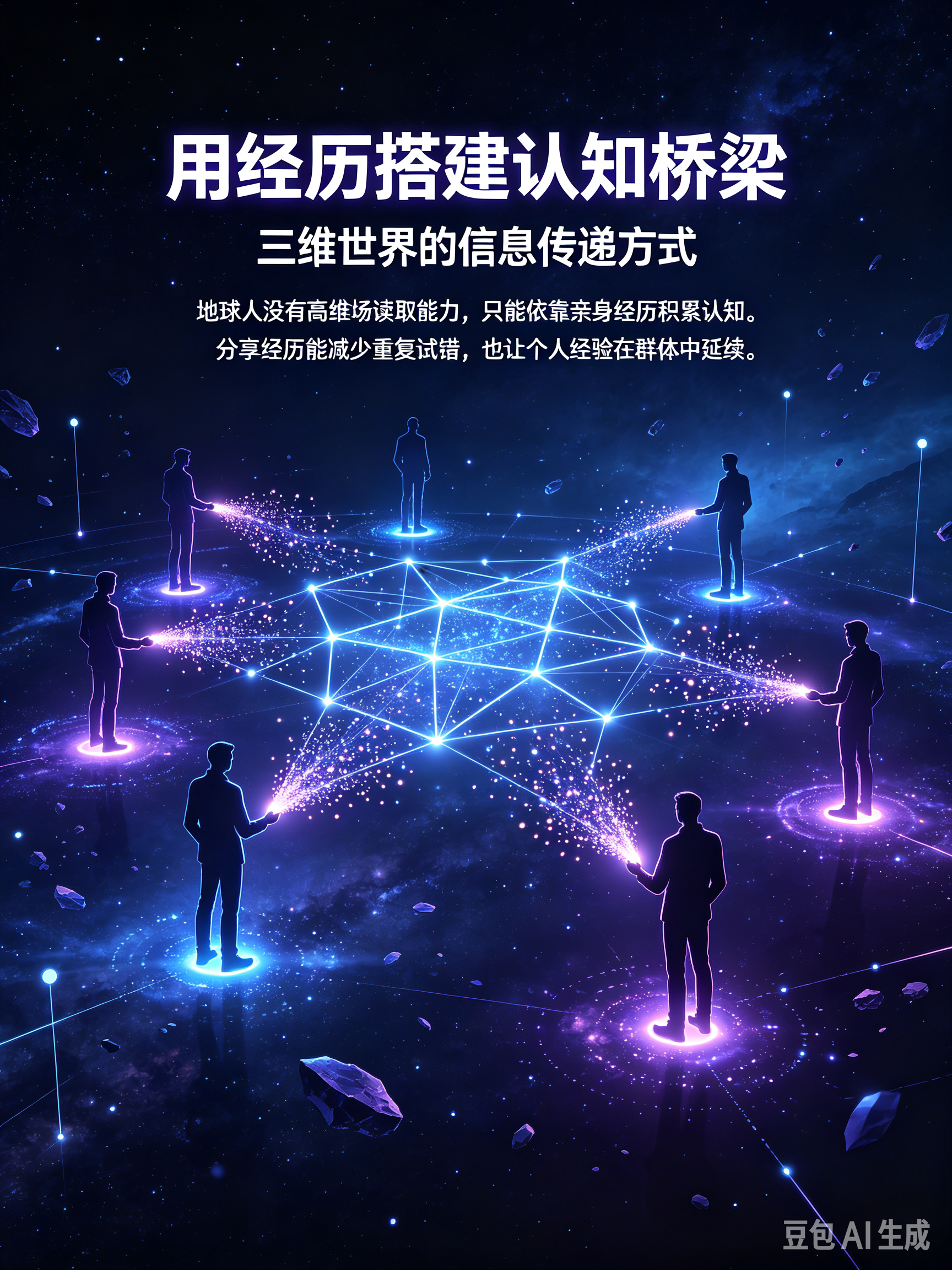 地球人为什么喜欢拿一些经历给与他人信息
在宇宙众多文明中，地球人的认知传递方式十分独特。不同于果克星人直接对接空间场读取真理、共享高频信息，地球人没有高维感知能力，只能依靠亲身经历积累认知。因此，将自