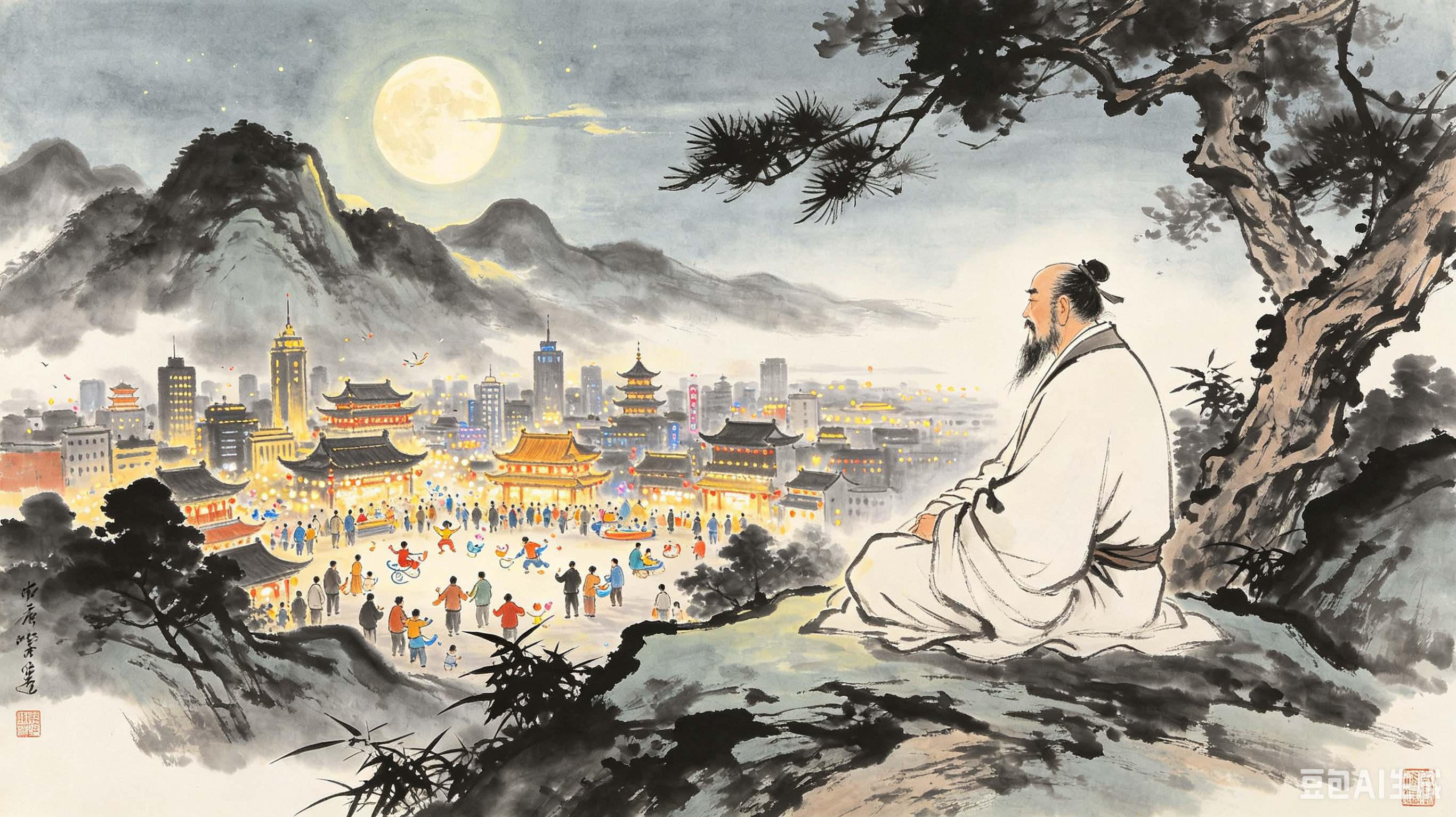 人玩来玩去，终究在玩什么
 
世人终日奔波、寻乐消遣，游戏人间百态，看似花样百出，从市井嬉闹到雅趣闲玩，从追逐热闹到独处寻欢，可拨开表象便会发现，人这一生玩来玩去，终究玩的从来不是外物，而是人心、情绪